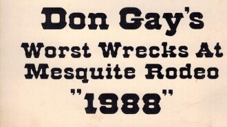 Don Gay's Worst Wrecks At Mesquite Rodeo 1988 Trailer