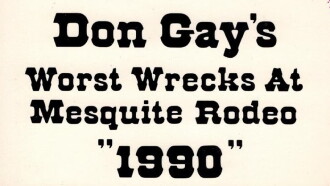 Don Gay's Worst Wrecks At Mesquite Rodeo 1990 Trailer