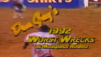 Don Gay's Worst Wrecks at Mesquite Rodeo 1992 Trailer