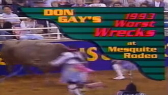 Don Gay's Worst Wrecks at Mesquite Rodeo 1993 Trailer