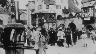 Dresde, vieux quartier à l'Exposition Trailer