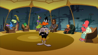 Duck Dodgers in Attack of the Drones Trailer