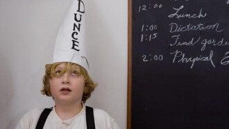 Dunce Cap Boy Trailer