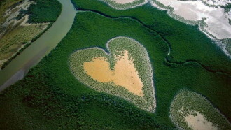 Earth from Above: Stunning Water Trailer
