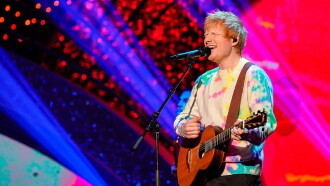 Ed Sheeran at the BBC Trailer