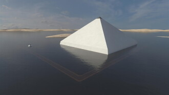 Egypt floating pyramid Trailer