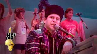 Elton John at Live Aid Trailer