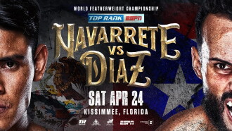 Emanuel Navarrete vs. Christopher Diaz Trailer