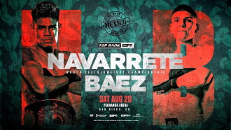 Emanuel Navarrete vs. Eduardo Baez Trailer