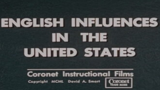 English Influences in the United States Trailer