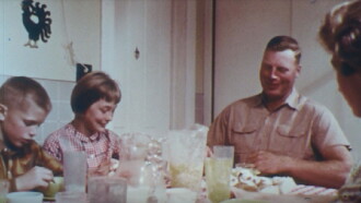 Farm Family in Summer Trailer