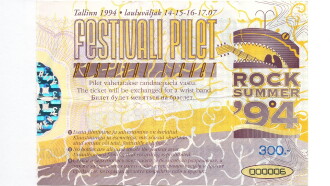 Fish - Concert at Rock Summer festival 1994 Tallinn, Estonia Trailer