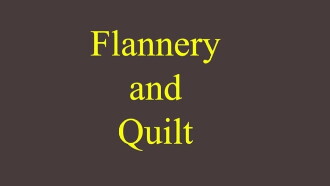 Flannery and Quilt Trailer
