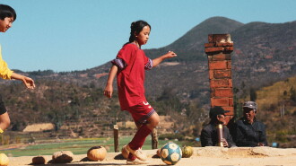 Football on the Roof Trailer
