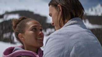 foreground. Trailer