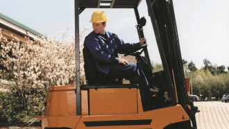 Forklift Driver Klaus: The First Day on the Job Trailer