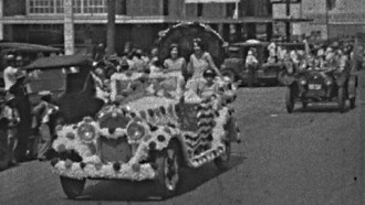 Fourth of July Parade Trailer