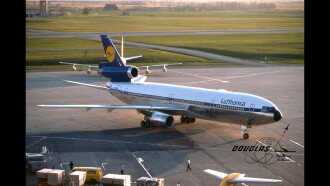 Frankfurt to Beijing in a Lufthansa DC-10 Trailer