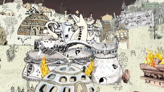 From the Main Square Trailer