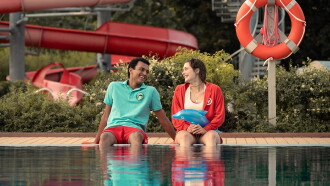 Für immer Freibad Trailer