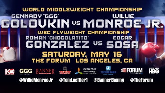 Gennady Golovkin vs. Willie Monroe Jr Trailer
