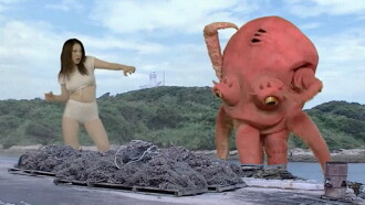 Giant Woman vs. Big Octopus Trailer