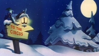 Ginger Nutt's Christmas Circus Trailer