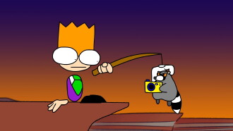 Gone Fissure: A Nerdy Cartoon Trailer