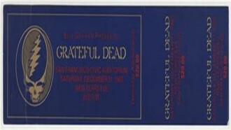 Grateful Dead: Ticket to New Year's Eve Concert Trailer