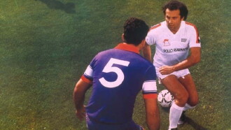 Half Right Half Left - 2 Footballers Without a Ball Trailer