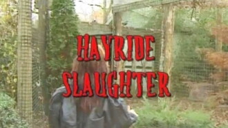 Hayride Slaughter Trailer