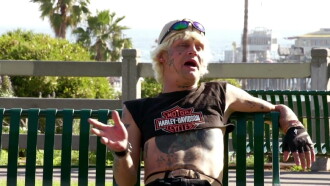 Homeless in Los Angeles Trailer