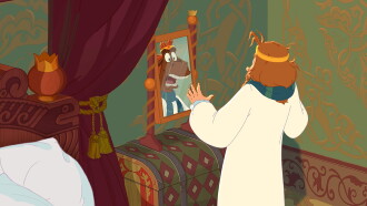 Horse Julius on the Throne and Three Heroes Trailer