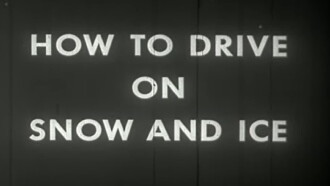 How to Drive on Snow and Ice Trailer