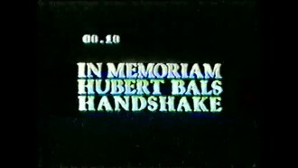 Hubert Bals Handshake Trailer