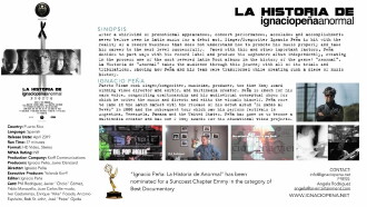 Ignacio Peña: La Historia de Anormal Trailer