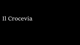 Il Crocevia Trailer