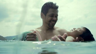 In His Island Trailer