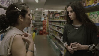 Inside A Supermarket Trailer