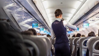 Inside Air France Trailer