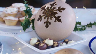 Inside Aldi at Christmas Trailer