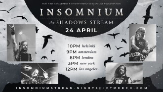 Insomnium - The Shadows Stream Trailer