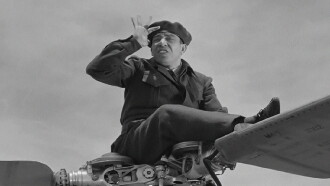 Ismail Yassine in the Air Force Trailer