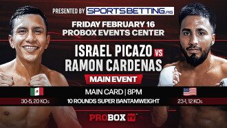 Israel Picazo vs. Ramon Cardenas Trailer