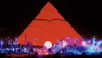 Jean Michel Jarre at the Pyramids Trailer