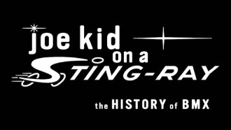 Joe Kid on a Stingray Trailer