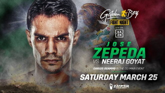 Jose Zepeda vs. Neeraj Goyat Trailer