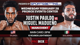 Justin Pauldo vs. Miguel Madueno Trailer