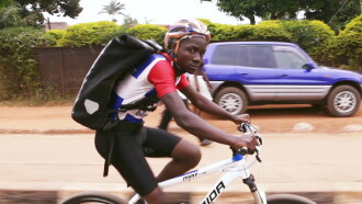 Kampala Cycling Couriers Trailer