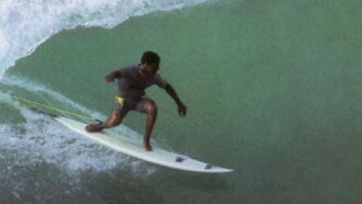 Kelly Slater in Black and White Trailer